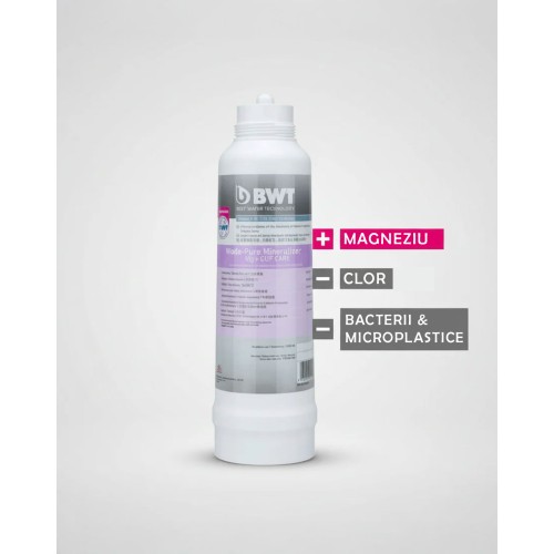 Cartuș filtrant BWT Woda Pure Mineralizer M Mg + CUF CARE