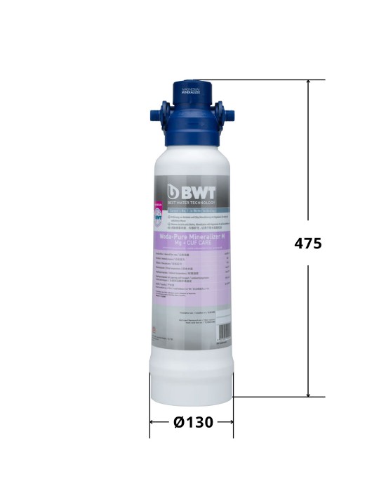 Cartuș filtrant BWT Woda Pure Mineralizer M Mg + CUF CARE