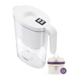 Cana Vida alba 2.6 l cu indicator manual si filtru Alcalin