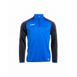 Bluza sport pentru barbati cu fermoar scurt BWT ONE albastru marimea L