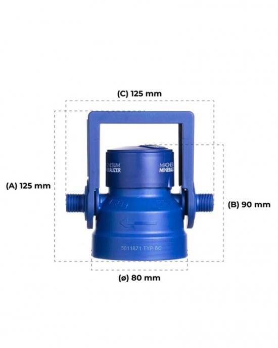 Cap montaj pentru filtru Woda Pure Mineralizer (cu bypass) Cap montaj pentru filtru Woda Pure Mineralizer (cu bypass)
